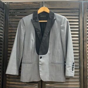Zadig&voltaire grey & black blazer in perfect condition